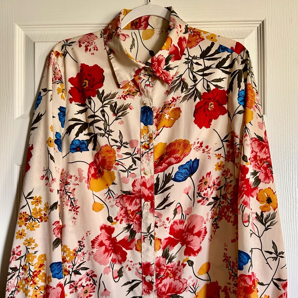 Floral blouse